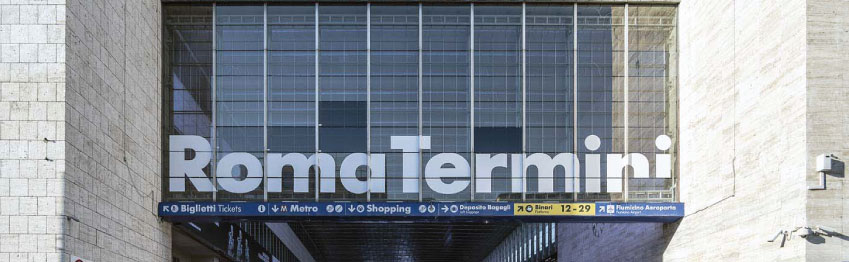 car rental termini station Rome